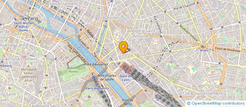 localisation de l'entreprise OZEFORM  PARIS