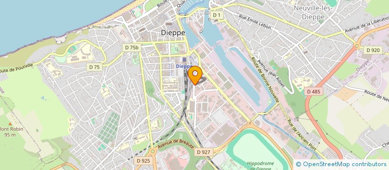 localisation de l'entreprise OZEGREEN  DIEPPE