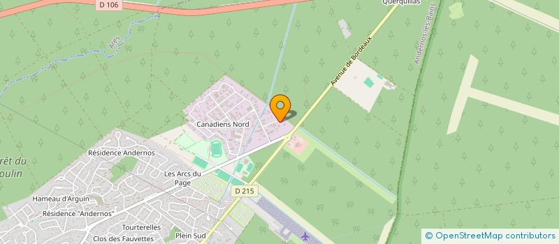 localisation de l'entreprise OZEN  ANDERNOS-LES-BAINS