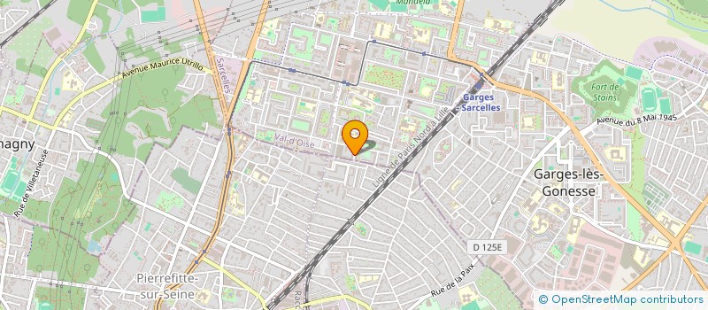 localisation de l'entreprise OZEN à SARCELLES