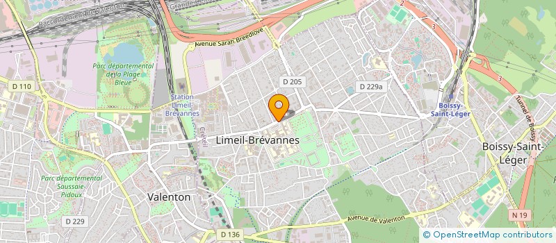 localisation de l'entreprise OZEN BAT SASU à LIMEIL-BREVANNES