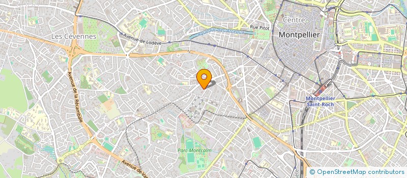 localisation de l'entreprise OZEN EAU  MONTPELLIER