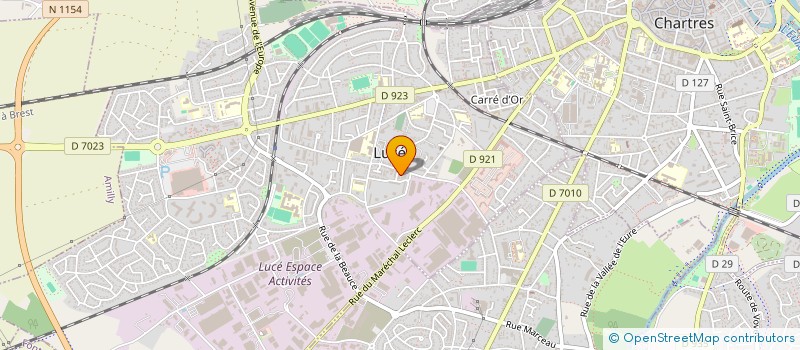 localisation de l'entreprise OZEN KEBAB 28 à LUCE
