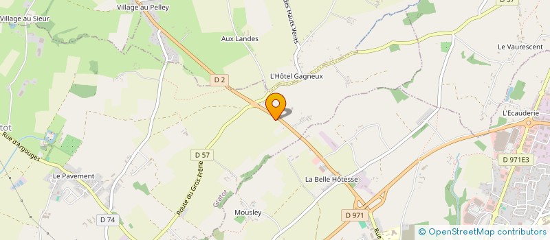 localisation de l'entreprise OZEN MENUISERIE  GRATOT