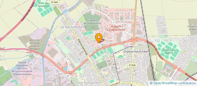localisation de l'entreprise OZENFANT  REIMS