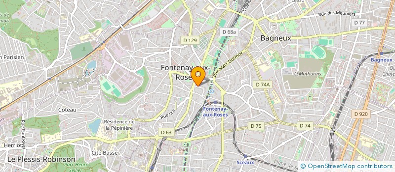 localisation de l'entreprise OZENGES à FONTENAY-AUX-ROSES