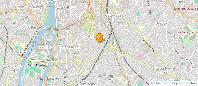 localisation de l'entreprise OZENNE-RESSEGUIER à TOULOUSE
