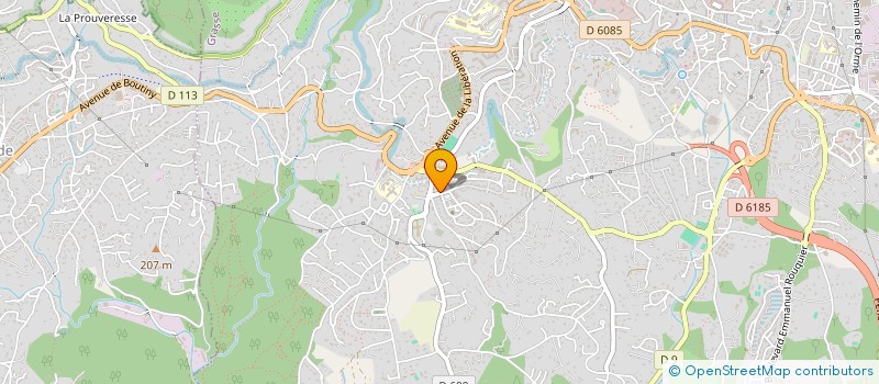 localisation de l'entreprise OZENNJOY à GRASSE