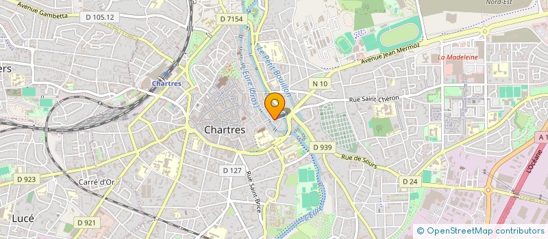 localisation de l'entreprise OZER à CHARTRES