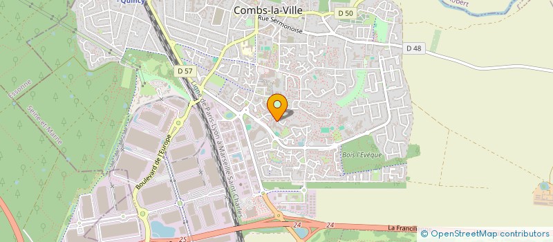 localisation de l'entreprise OZER  COMBS-LA-VILLE