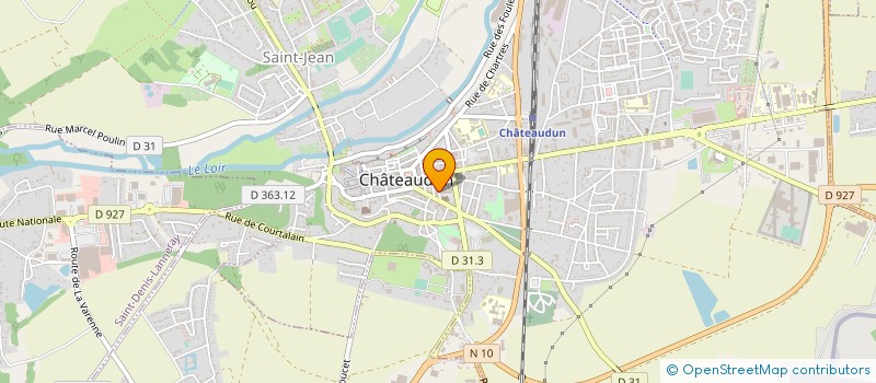 localisation de l'entreprise OZER CHATEAU à CHATEAUDUN