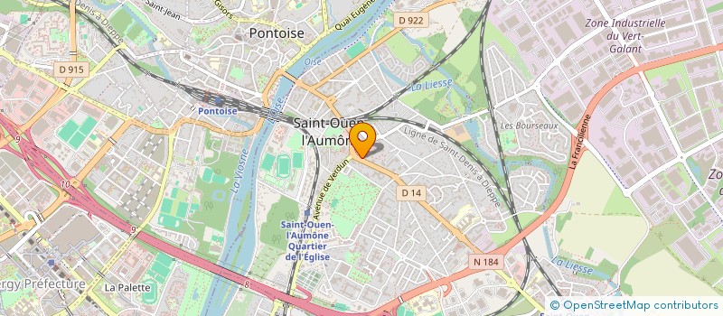 localisation de l'entreprise OZER CONCEPT à SAINT-OUEN-L'AUMONE