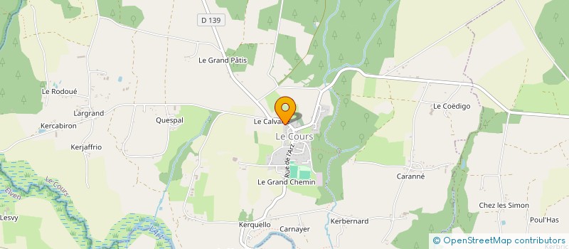 localisation de l'entreprise OZEXPORT  LE COURS