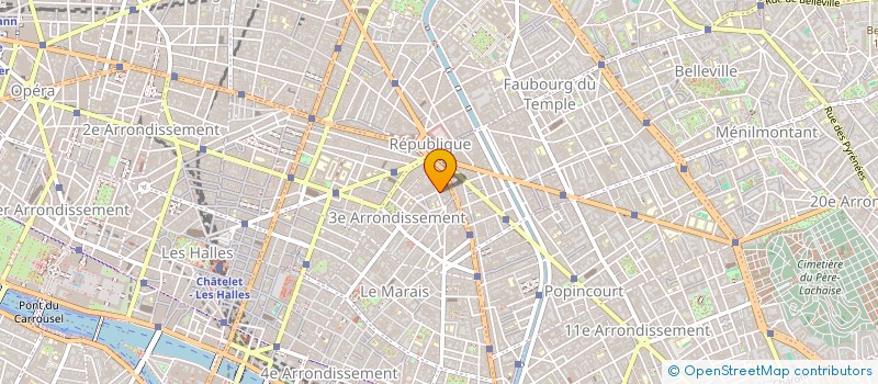 localisation de l'entreprise OZGAL  PARIS