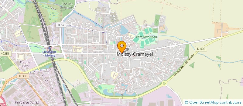 localisation de l'entreprise OZGUN à MOISSY-CRAMAYEL