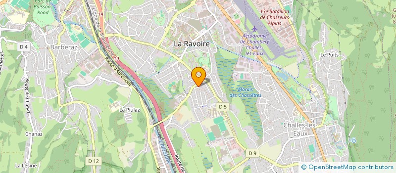 localisation de l'entreprise OZGUN  LA RAVOIRE