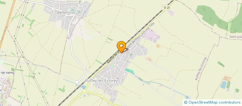 localisation de l'entreprise OZGUR MACONNERIE à RUFFEY-LES-ECHIREY