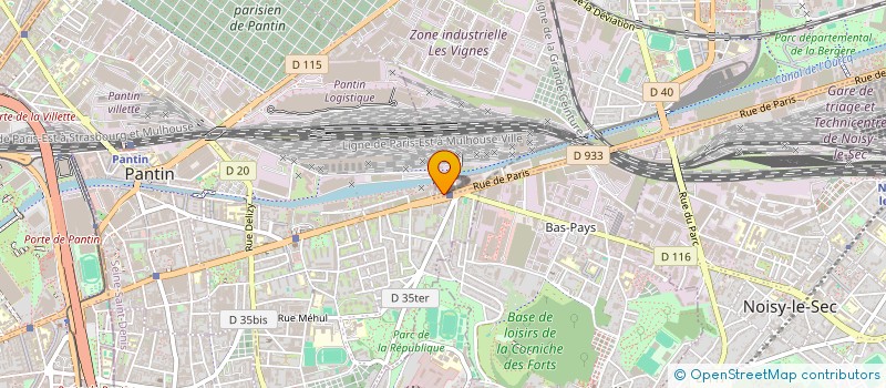 localisation de l'entreprise OZHABAT  BOBIGNY