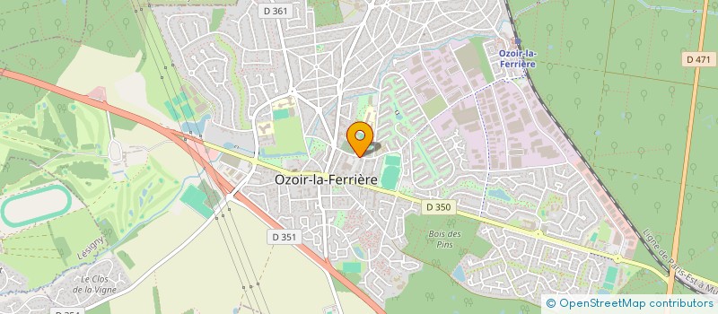 localisation de l'entreprise OZIDIS à OZOIR-LA-FERRIERE