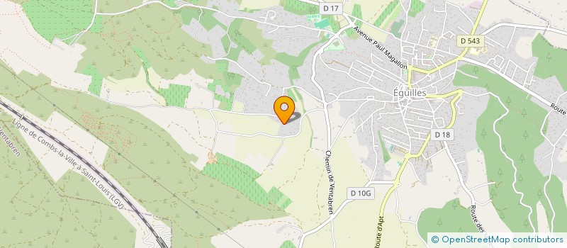 localisation de l'entreprise OZILINK  EGUILLES