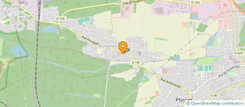 localisation de l'entreprise OZIMMO  RICHWILLER