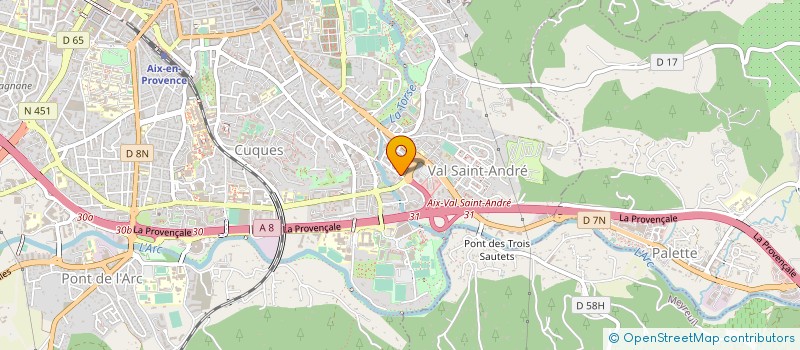 localisation de l'entreprise OZINO à AIX EN PROVENCE