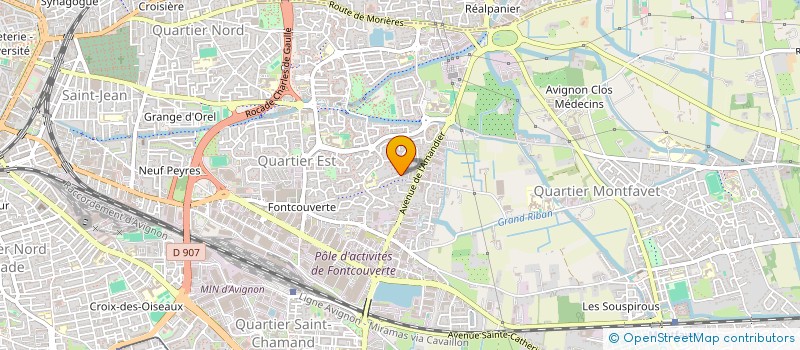 localisation de l'entreprise OZIRIA  AVIGNON