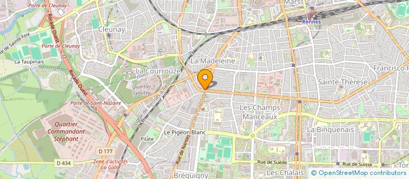 localisation de l'entreprise OZIRIS LAB  SAINT-JACQUES-DE-LA-LANDE