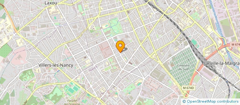 localisation de l'entreprise OZIRYS  MALZEVILLE