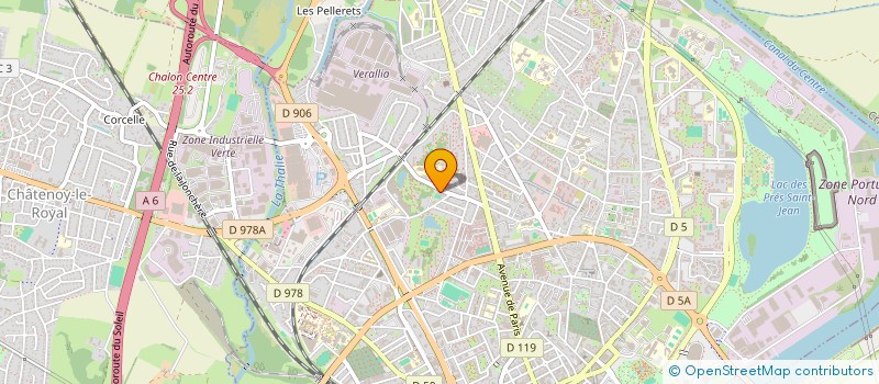 localisation de l'entreprise OZKA  CHALON-SUR-SAONE