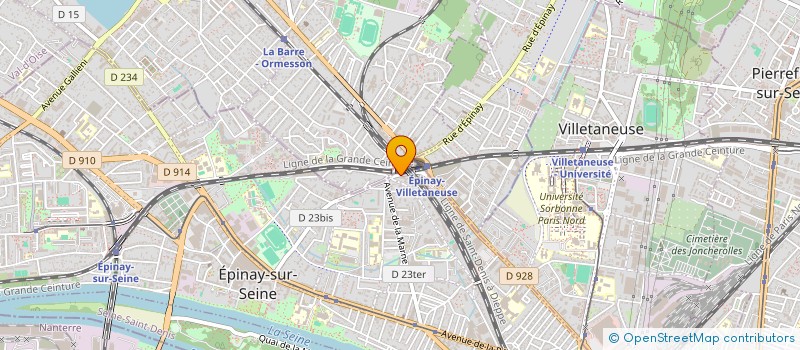 localisation de l'entreprise OZKAN à EPINAY-SUR-SEINE