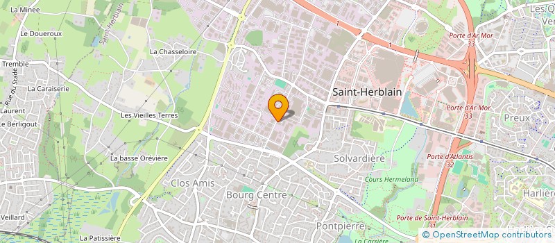 localisation de l'entreprise OZKAN  SAINT-HERBLAIN