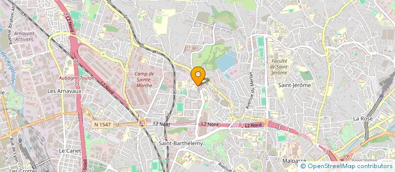 localisation de l'entreprise OZKAN CONSTRUCTION à MARSEILLE