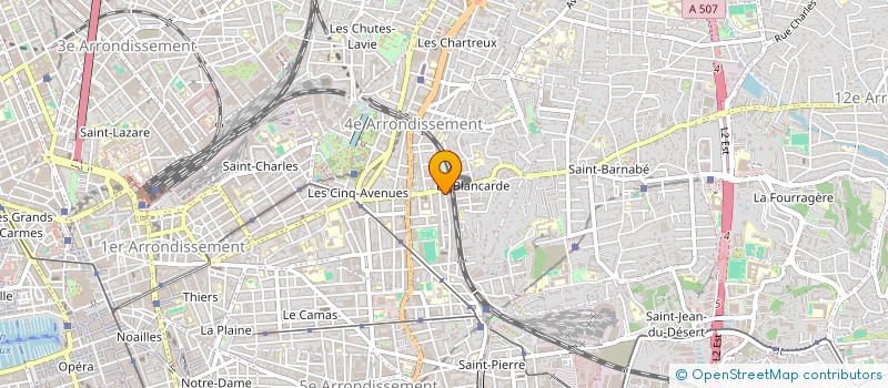 localisation de l'entreprise OZKAR BLANCARDE AUTO CONTROLE à MARSEILLE