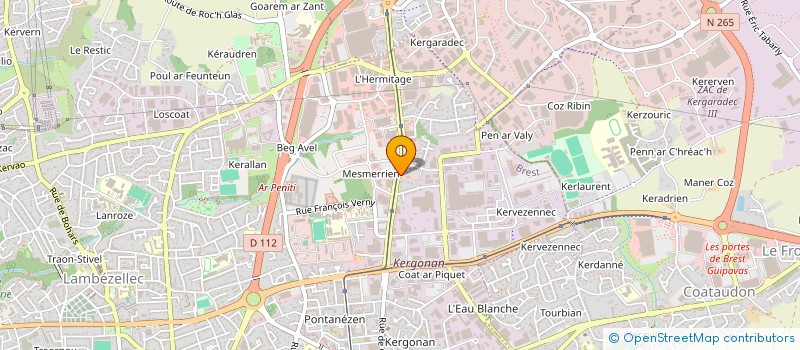 localisation de l'entreprise OZKAR PRODUCT à BREST