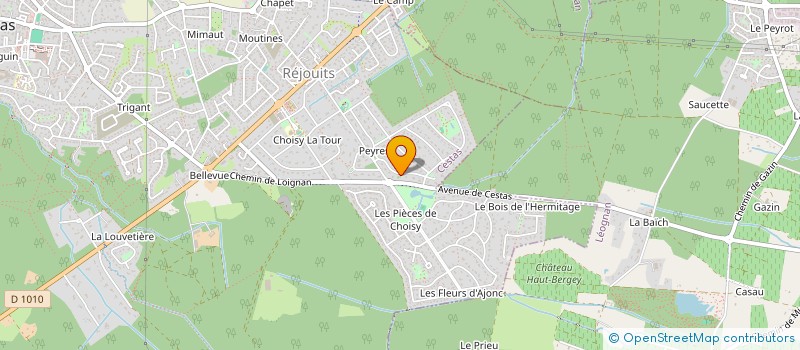 localisation de l'entreprise OZKERRISKA  CESTAS