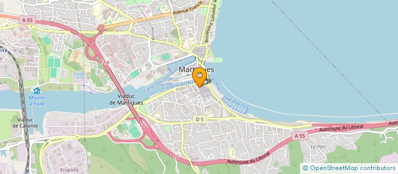 localisation de l'entreprise OZLEM  MARTIGUES