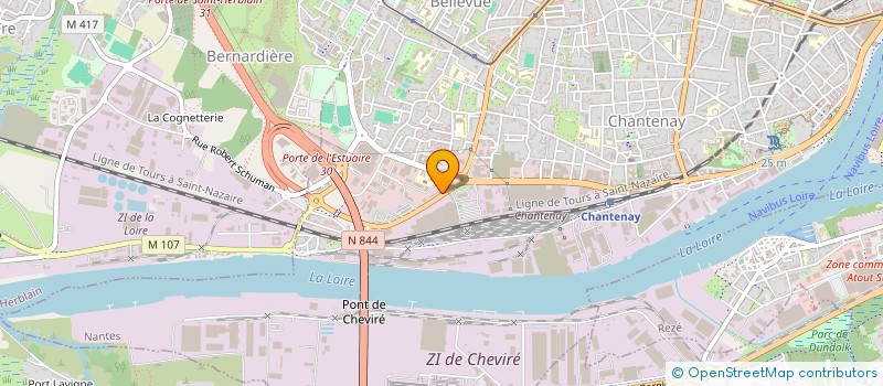 localisation de l'entreprise OZMOBILYA à NANTES