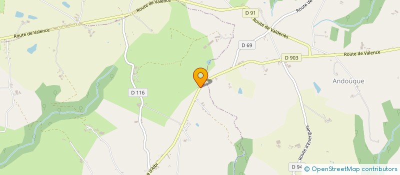 localisation de l'entreprise OZMOSYA  SAUSSENAC