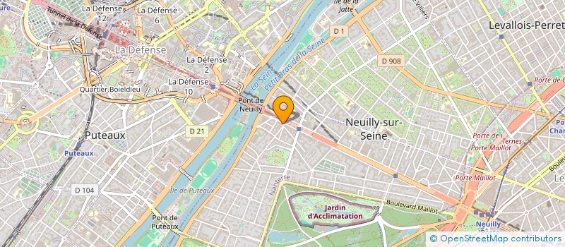 localisation de l'entreprise OZMU LEARNING à NEUILLY-SUR-SEINE