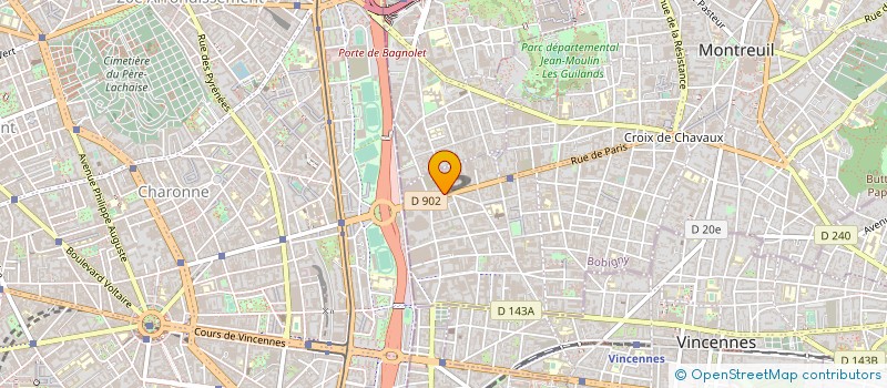 localisation de l'entreprise OZNAIM MONTREUIL à MONTREUIL