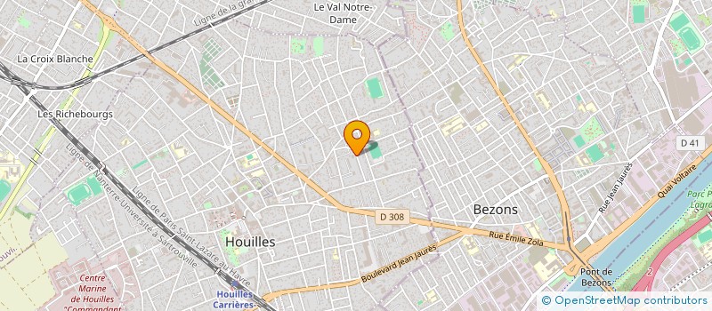 localisation de l'entreprise OZNCORP  HOUILLES