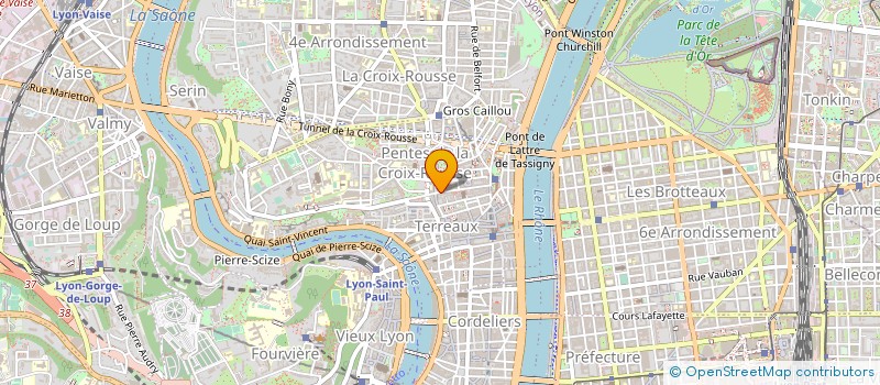 localisation de l'entreprise OZO FILMS D'ANIMATION à LYON