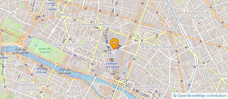 localisation de l'entreprise OZO PARIS 1  PARIS