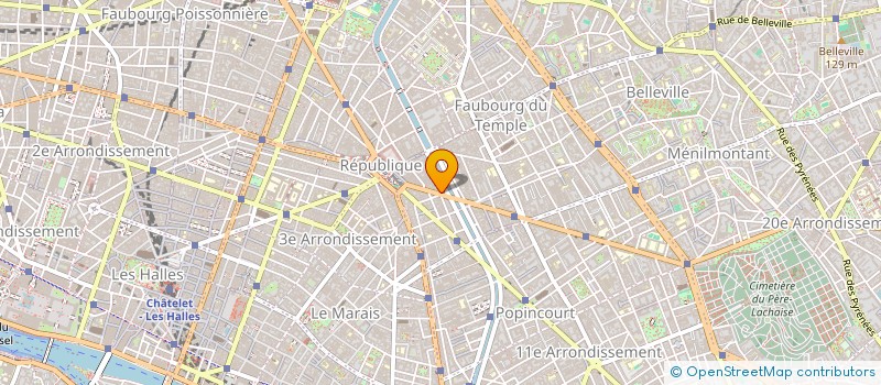 localisation de l'entreprise OZO PARIS  PARIS