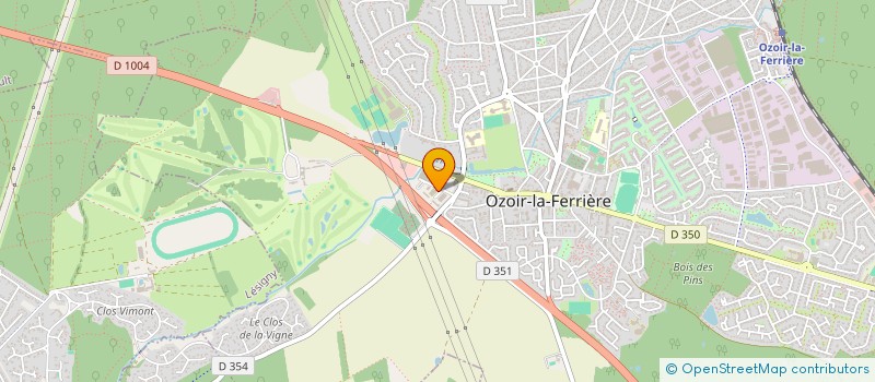 localisation de l'entreprise OZOIR AUTOS à OZOIR-LA-FERRIERE