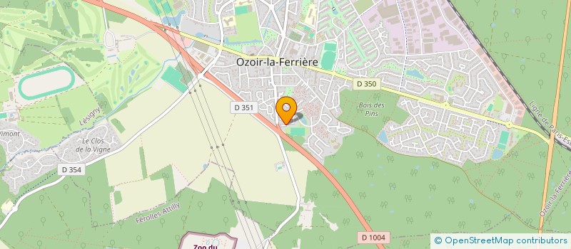 localisation de l'entreprise OZOIR BOXING à OZOIR-LA-FERRIERE