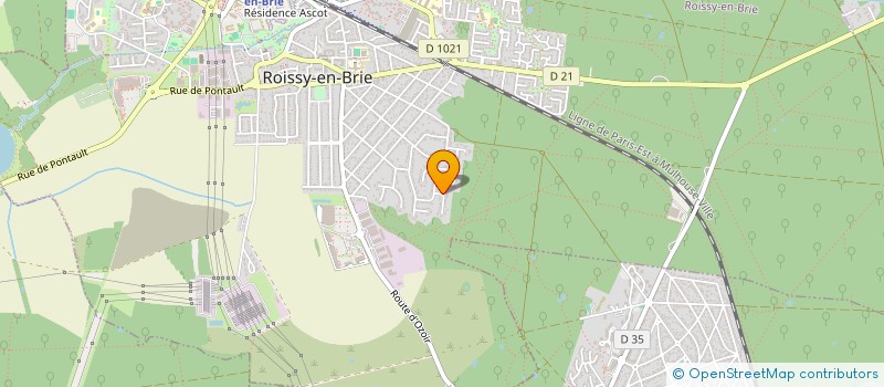 localisation de l'entreprise OZOIR EN ANCIENNES  ROISSY-EN-BRIE