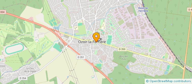 localisation de l'entreprise OZOIR LA FERRIERE PETANQUE à OZOIR-LA-FERRIERE