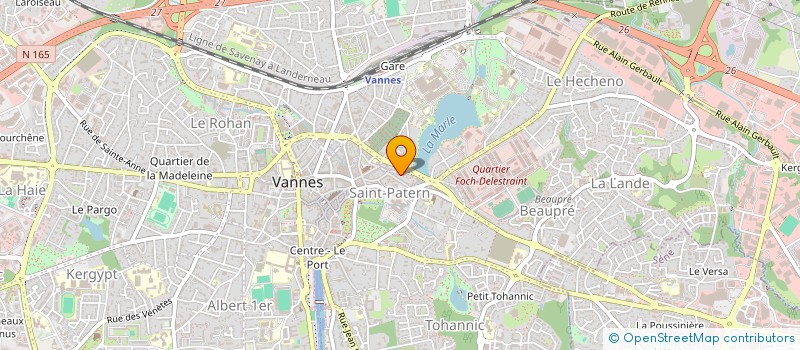localisation de l'entreprise OZON L'AUTRE MONDE  VANNES